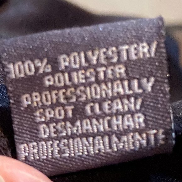 Flattering DressBarn Sz-12 ShimmeryBlackDress-ALL 4 Layers Hemmed w/Black Beads - Picture 14 of 16